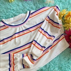 Tops - 7 for $20❗️Striped crop top Tops - 7 for $20❗️Striped crop top